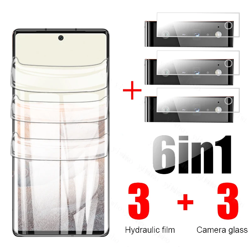 

Hydrogel Film For Google Pixel 6 Pro Full Cover Screen Protector For Pixel 4A 5 Camera Tempered Glass Protective For Pixel 4A 5G