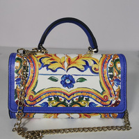 Handbag mobile phone bag messenger bag square portable messenger bag chain mini pattern diamond