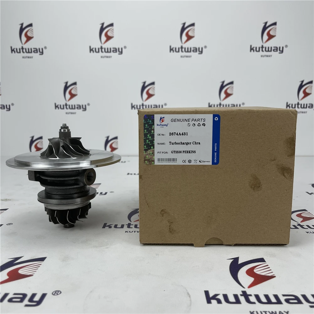 Kutway Turbocharger Cartridge For Perkins Industrial Various,Gen Set with 1104A-44T Engine OEM:2674A431