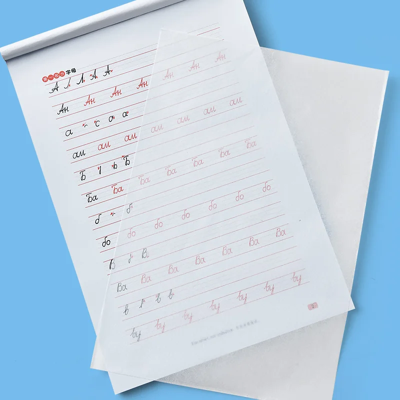 Learning  Russian/Chinese Books Calligraphy Copybook Standard Russian Handwriting Copybook Practice Writing Art Libros