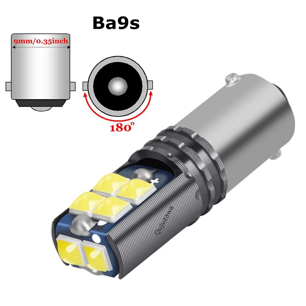 BA9S LED لمبات T11 T4W 233 363 السوبر مشرق السيارات الداخلية القراءة قبة مصابيح وقوف السيارات السلع أبيض أحمر أصفر أزرق 12 فولت #5