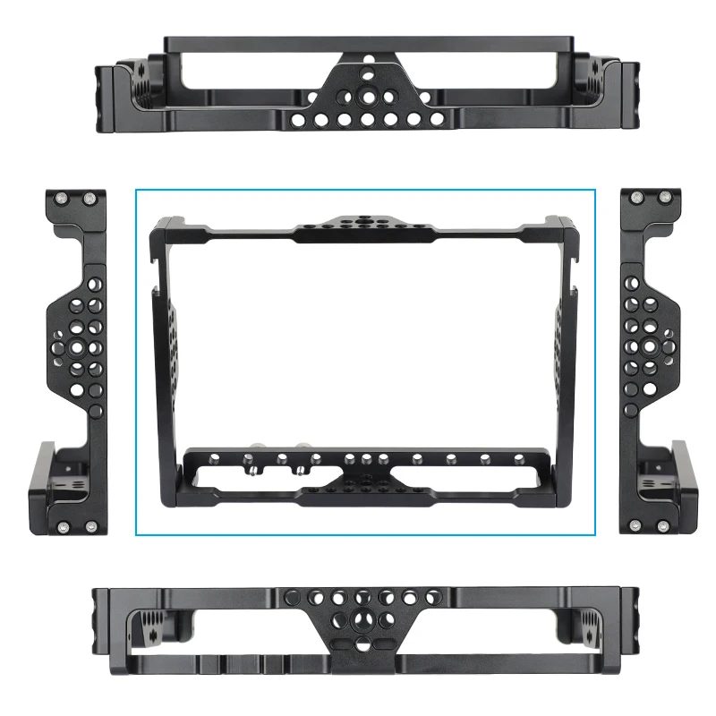 KIMRIG LILIPUT H7 H7S 7 Inch 4K Monitor Cage Kit Protective Armor (Exclusive Use) With 1/4\