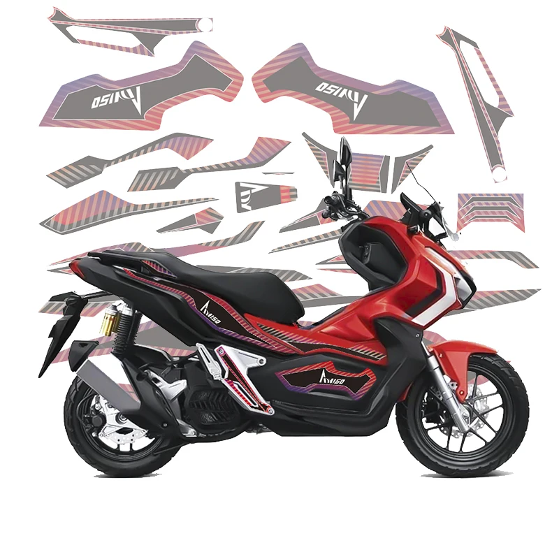 kodaskin 2D Fairing Emblem Sticker Decal Motorcycle Body Full Kits Decoration Sticker For Honda adv150 ADV 150