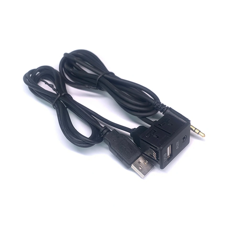 usb coche usb 12v usb coche empotrable toma usb 12v cargador usb coche 12v accesorios para vehículos usb 12v Cargador USB de 12V para coche, accesorios para vehículos, adaptador de Cable de extensión para VW