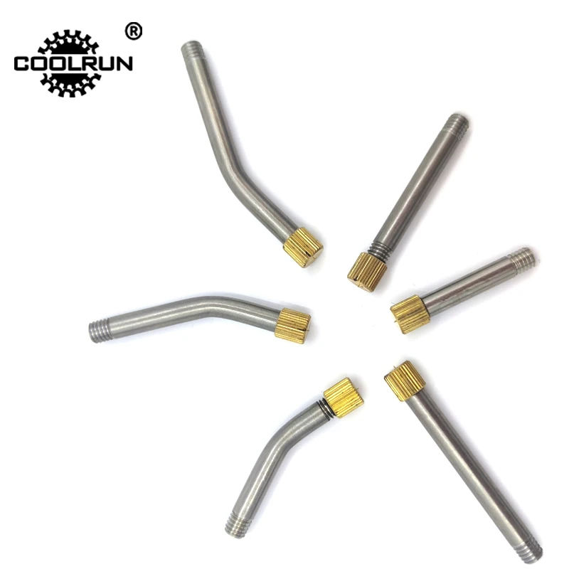 CoolRun SS304 Stainless Steel Threaded Hollow Tube With Brass Cap