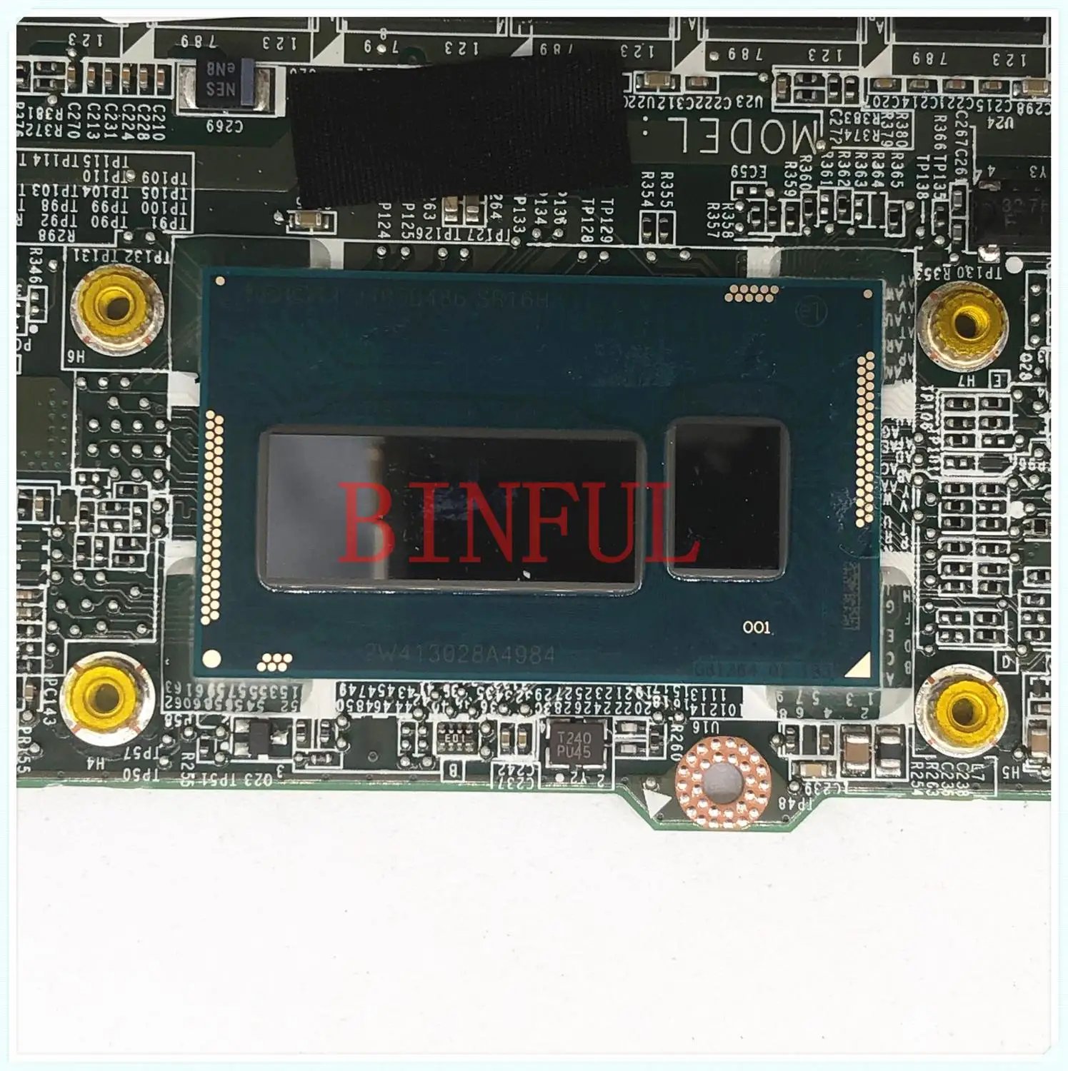 Imagem -04 - Mainboard para Dell Xps 13 9333 Computador Portátil Placa-mãe Dad13cmbag0 com Sr16h I74650u Cpu 8g 100 Completo Testado Cn0f6nvv 0f6nvv F6nvv