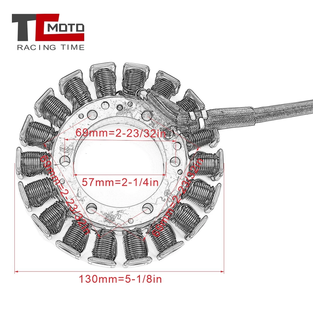 Stator Coil for Suzuki AN650 AN 650 Burgman 650 2003 2004 2005 2006 2007 2008 2009 2010 2011 2012 32101-10G10 Magneto Generator