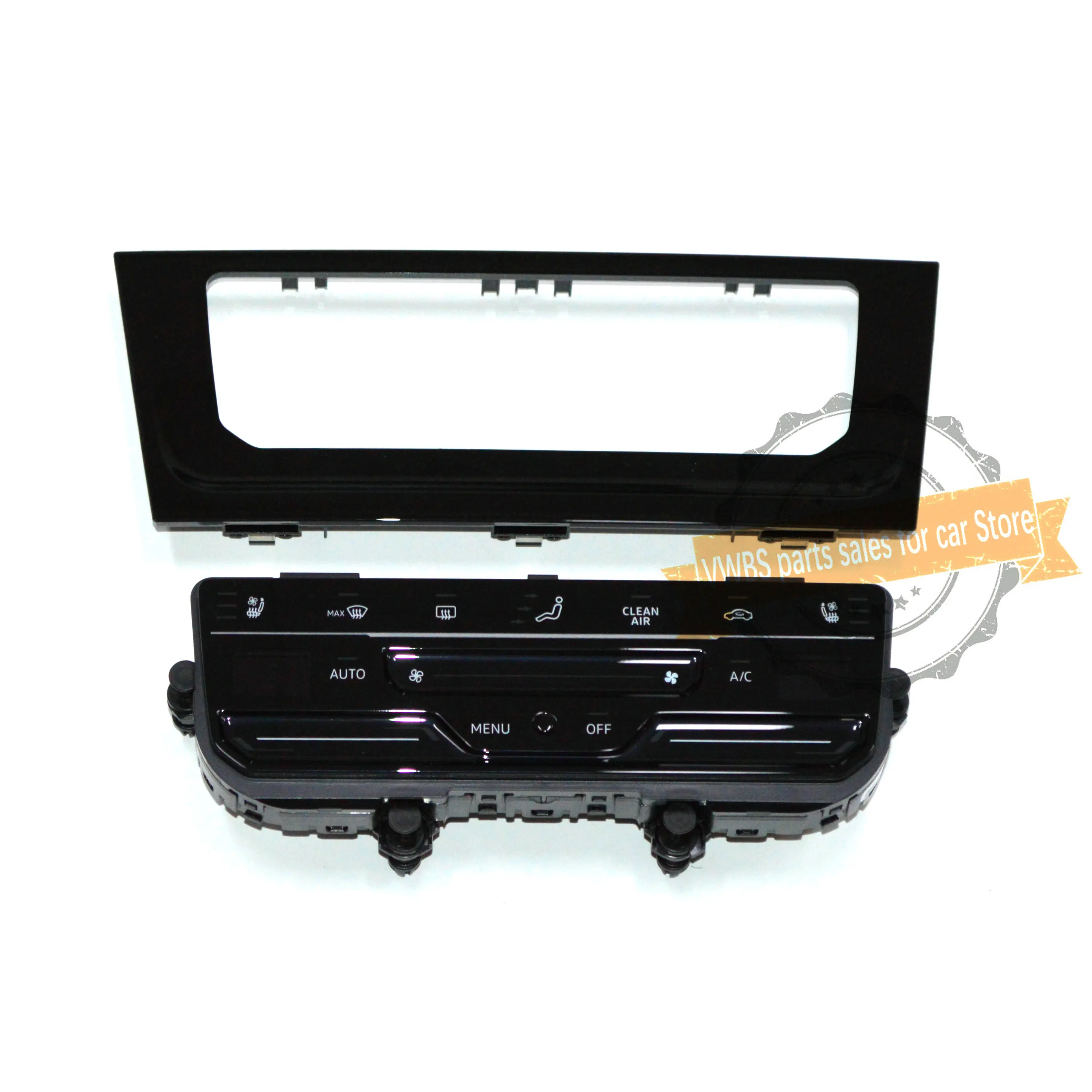 Panel de aire acondicionado automático con pantalla táctil LCD, interruptor de CA automático para VW Golf 7 Golf mk7 mk7.5 Golf 7,5 Golf R