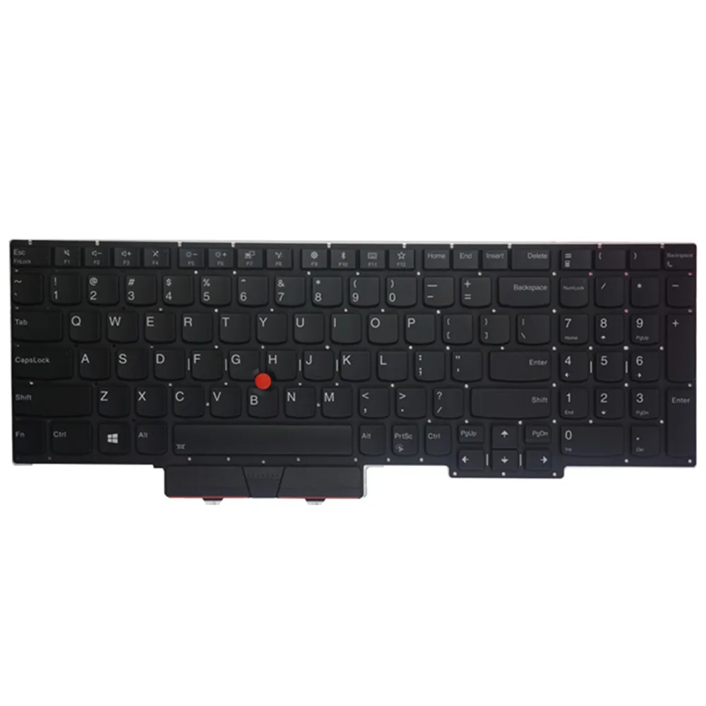 

Laptop Keyboard For Lenovo ThinkPad P15s P15s Gen.2 P15 Gen 1 P15v Gen 1 Black US United States Layout