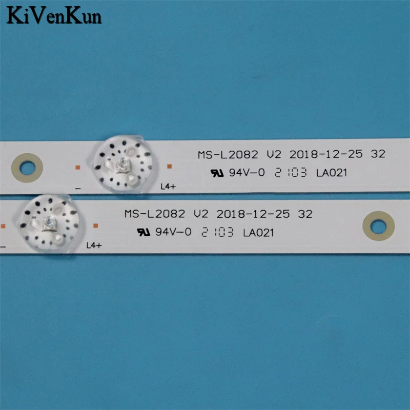 Imagem -02 - Nova tv Led para Coroa 32j1100 Econ Ex32ht011b Fusão Fltv-32b110t Tiras de Luz de Fundo Faixa Réguas Ms-l2082 v1 v2 La021 578 mm