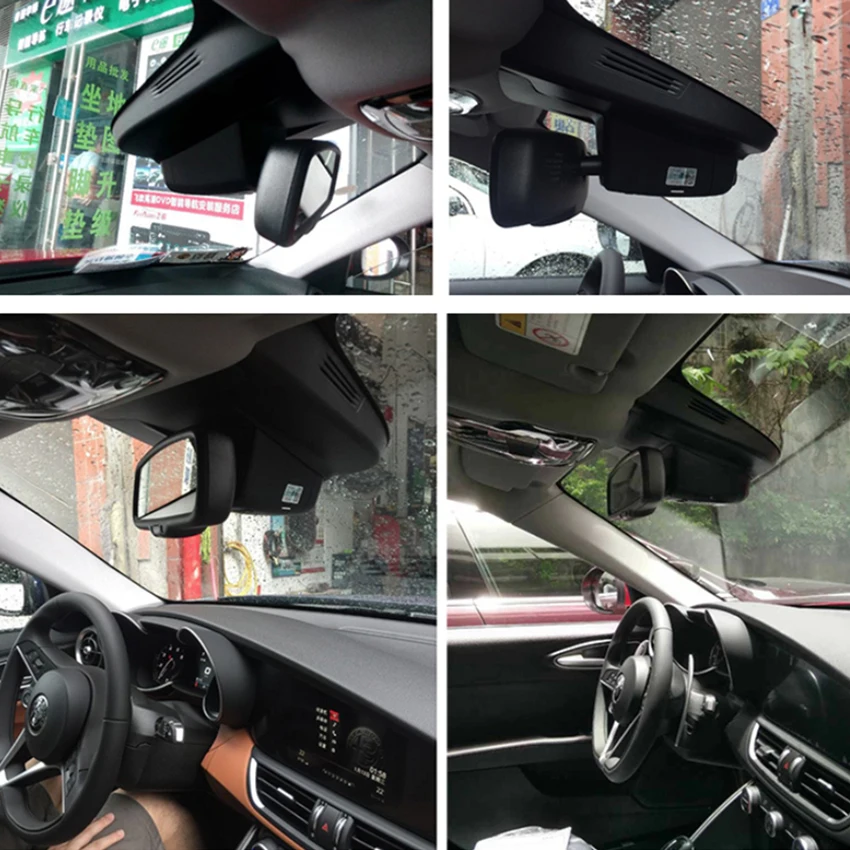HD 4k 2160p Car DVR Wifi Video Recorder Dash Cam Camera  For Alfa Romeo Stelvio Giulia 952 949 2014-2020 2021 2022 Night vision