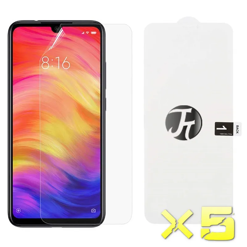 5pcs New For Xiaomi 9 10 pro cc9 Screen Protector Full Cover Hydrogel Film For Xiao mi 9 t 10 mi 9 se Note 10 pro Soft Film 2020