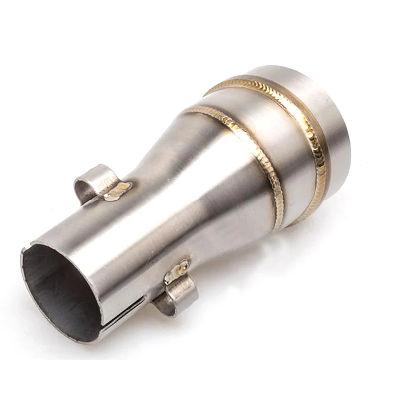 Motorcycle Escape Connector 51mm GP Exhaust Modified Moto Stainless Steel Adapter Motorbike Middle Link Pipe