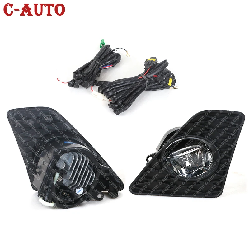 2Pcs Car Fog Lights Lamps For Lexus GS350 GS450h F Sport Model 2013-2015 Grilles Led Bumper with Switch Set light 8122012230