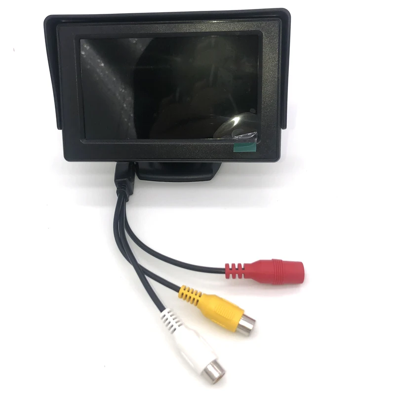 

EFHIPS 4.3 inch TFT LCD HD Car Monitor Foldable Monitor Display Reverse Camera Parking System For Car Rearview Monitors