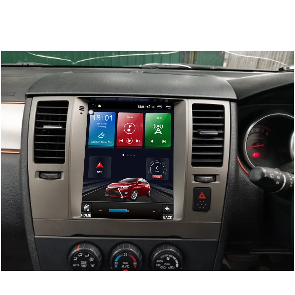 Tesla Player For Nissan Tiida 2004-2013 Audio Radio Navi Head Unit Car Multimedia IPS DSP Android 10 64GB GPS