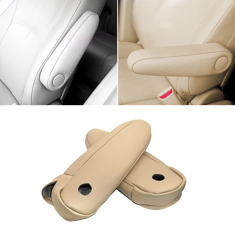 Seat Armrest Leather Cover For Lexus RX 300 330 350 2003 2004 2005 -2009 Interior Driver & Passenger Side Seat Handle Cover Trim