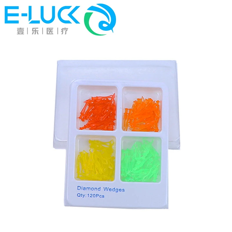 Dental Diamond Wedges Plastic Disposable Tooth Gap Medical Composite Restoration Therapy Accessories Tool
