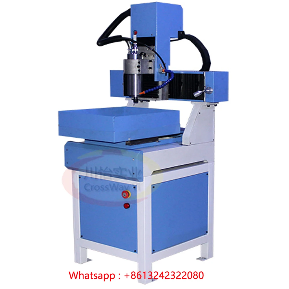 Stainless Steel Copper Aluminum Cutter Engraver CNC Router Machine