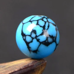 4A Natural Blue Turquoise Quartz Crystal Single Bead DIY Jewelry Making