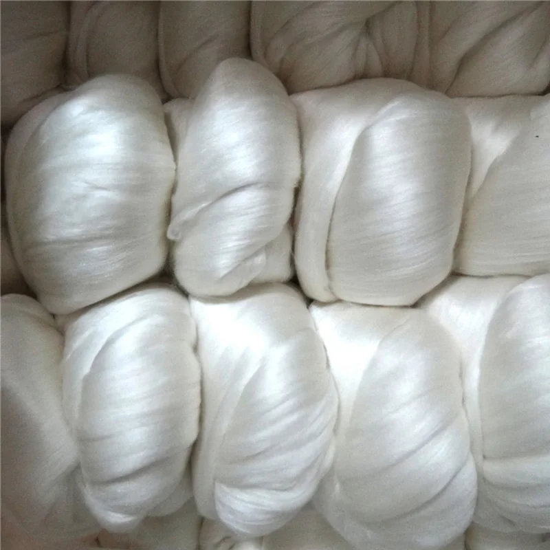 Pure Silk Fiber Mulberry Silkworm Strip, Raw Material