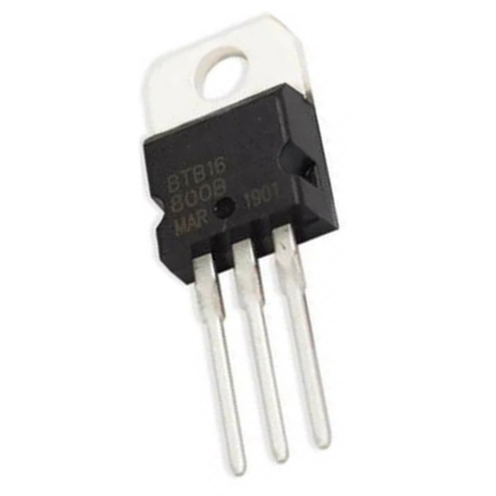 Tiristor bidireccional BTB16 Triacs, 10 piezas, BTB16-800B, 16 Amp, 800 voltios a-220, nuevo IC