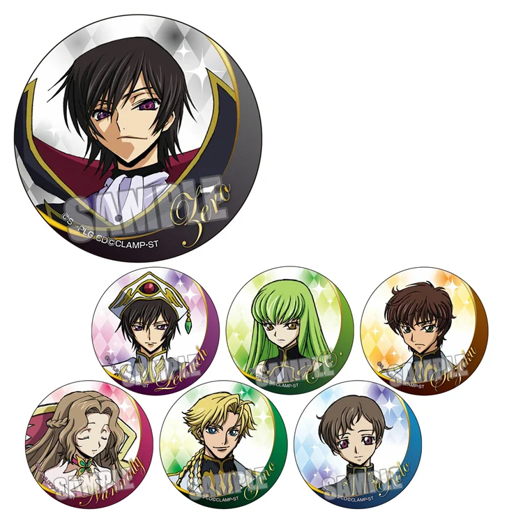 1pc Code Geass cool acrylic 58mm Badges Brooch Icons