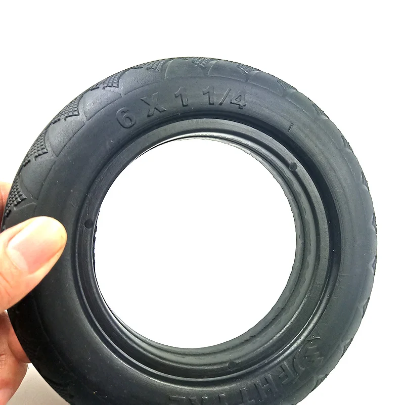 Hot selling 6X1 1/4 solid tire - Folding Electric Scooter recension och pris