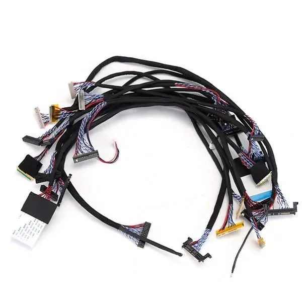 15 sztuk kabel LVDS zestaw for10-65inch ekran 20pin 30pin 40pin 51pin 6bit 8bit powszechnie używane kabel ekranu dla TV naprawy modyfikacji