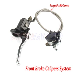 47cc 49cc front brake calipers System mini parts motorcycle water-cooling small sports car Modified hydraulic pump