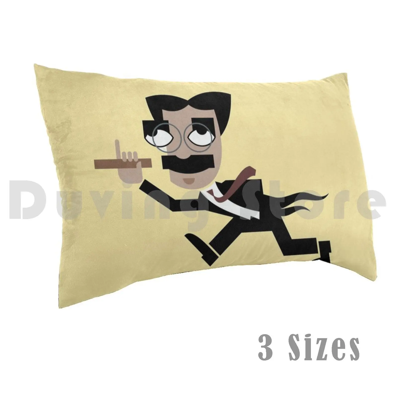 Loophole Pillow Case Printed 50x75 Groucho Movie Theater Classic Comedy Humor Marx