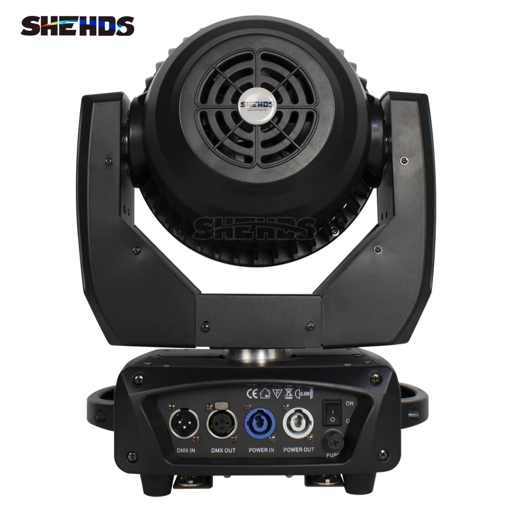 SHEHDS 8PCS Beam+Wash 19x15W RGBW Zoom  Moving Head Lighting for Disco KTV Party DJ Professional Stage Equipment  Fast Shipping