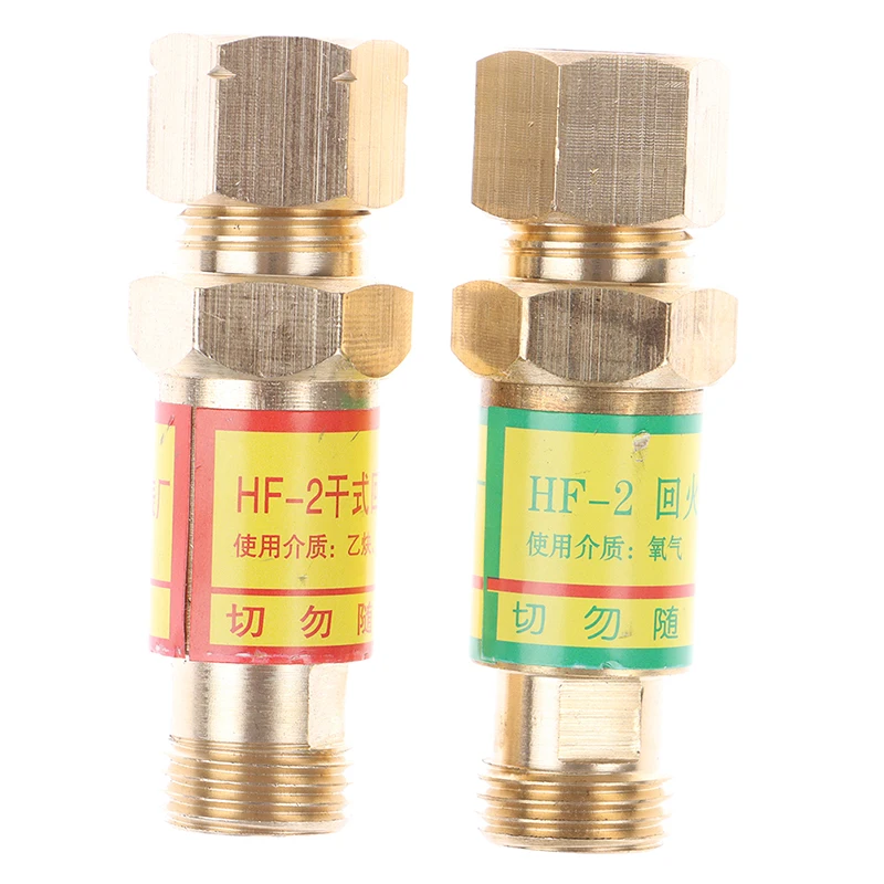 

1PCS Oxygen/Acetylene Check Valve Flashback Arrestor Welding/Cutting Torch Flame Buster Gas Cutting Tool Gas Welding Accessories