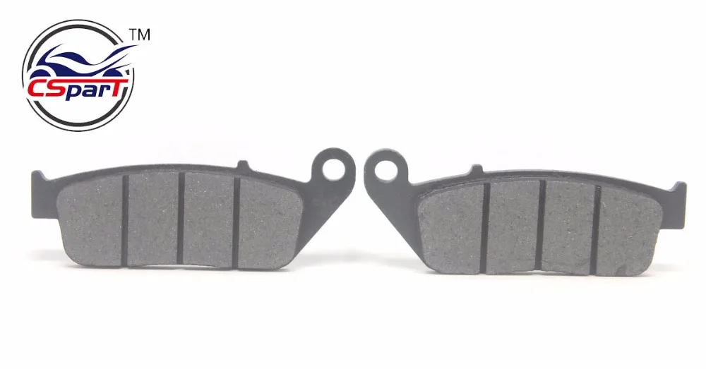 2 Pairs Brake Pads for non-asbestos BUELL Blast DAELIM Roadwin R 125 VT125 VS125 Daystar/125 L Evolution VJF125 VJ125 VL125 P02