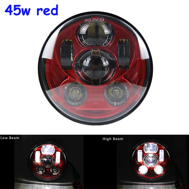 Newest A 5.75 Inch Motorcycle LED Headlight for Dyna Softail Sportster 883 XL883 FXCW 5 3/4\