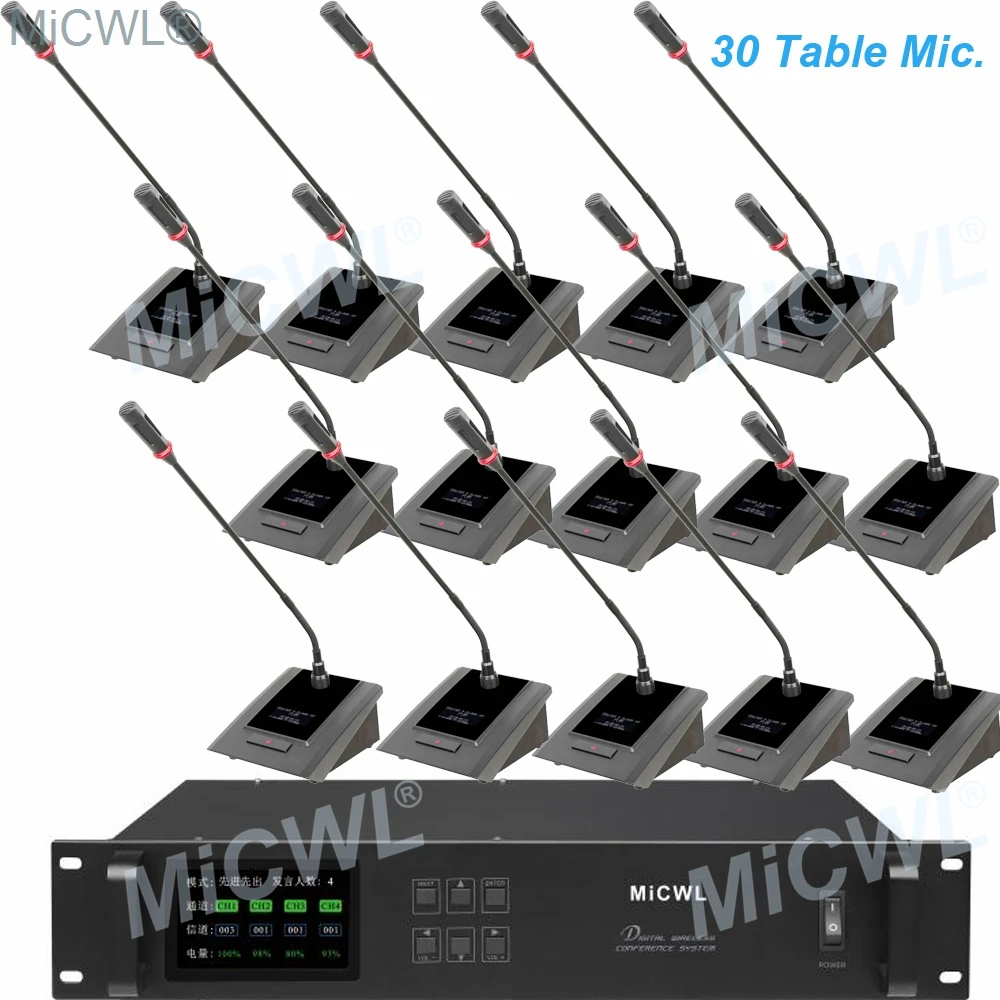 Variant: 30 Table Mics Black