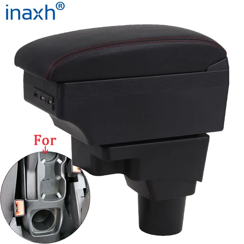 

For Chevrolet Sonic Armrest For Chevrolet Aveo Armrest box Car Retrofit parts Interior Storage box Auto parts USB