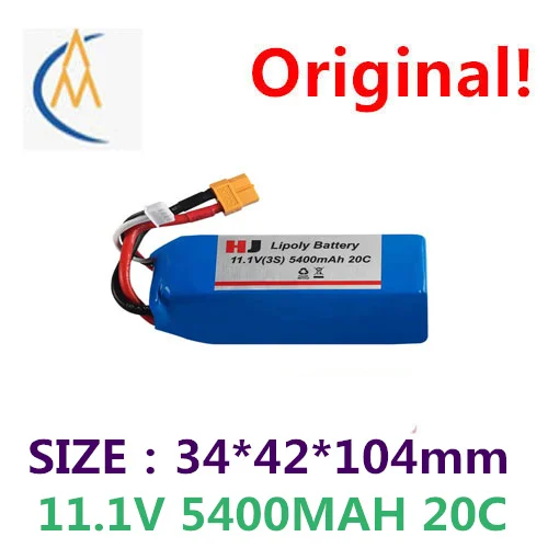 Factory pin 11.1 V 5400 mah lithium battery X380 V303 V393 chengcheng star CX - twenty four axis aircraft