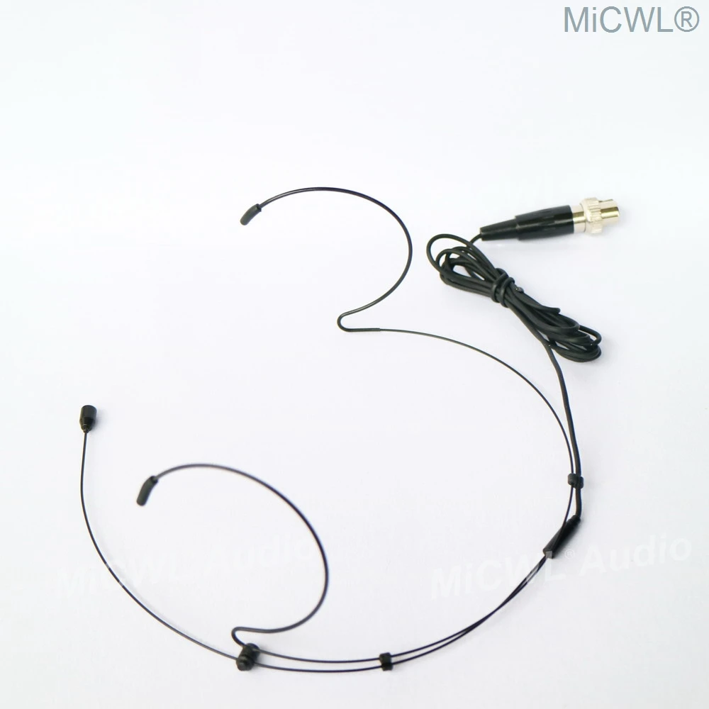 Professional Headset Microphone For MiPro ACT Series Wireless earset System TA4F 4Pin Lock Omnidirectional Condenser Microphones