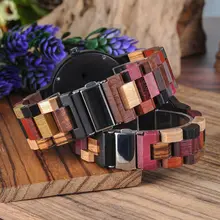 Wooden Couple Watch Men Women #5