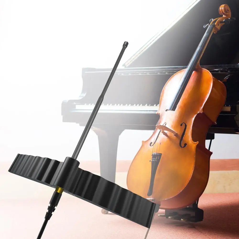 KIMAFUN Mini Pro Wired Cello Microphone Musical Instrument Mic Cello Special Noise-Cancelling  Microphone  for Stage Performance