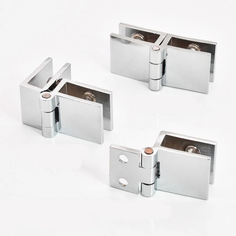 

Square door hinge wine cabinet glass copper free open zinc alloy material