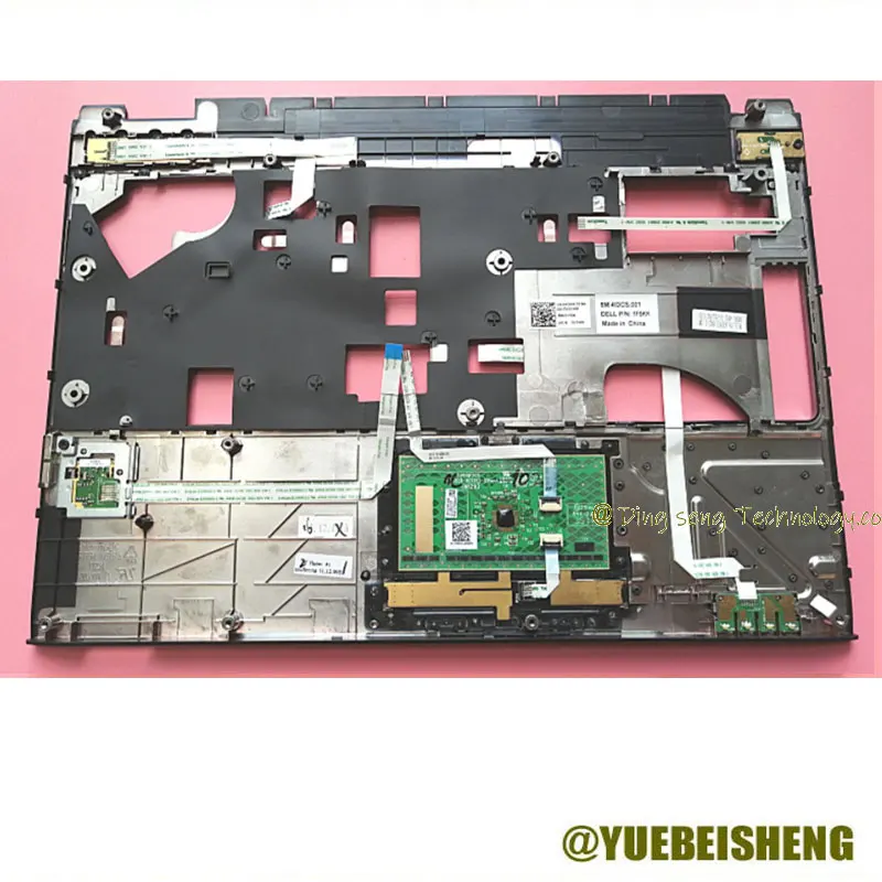 YUEBEISHENG                 New For Dell Vostro 3350 V3350 palmrest keyboard bezel upper cover Touchpad 01F5KK 1F5KK