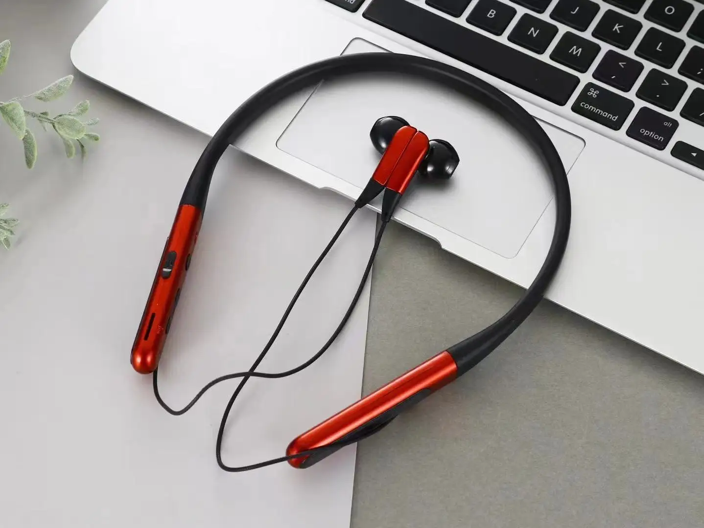 Sports Wireless Earphones Bluetooth 5.1 Headphones 9D Sound Subwoofer Stereo Headsets In Ear Stereo Audio Music Neckband Earbuds