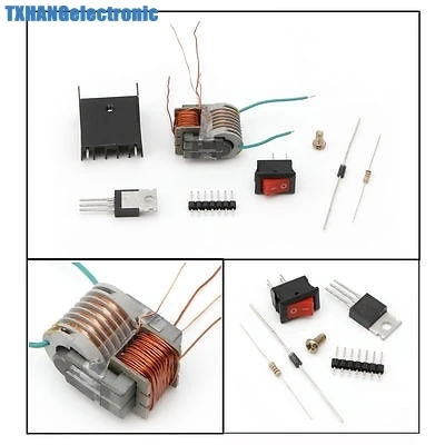 15KV High Frequency Inverter High Voltag Coil Generator Arc Plasma Boost Step-Up Power Module Transformer Electronic Parts Suite