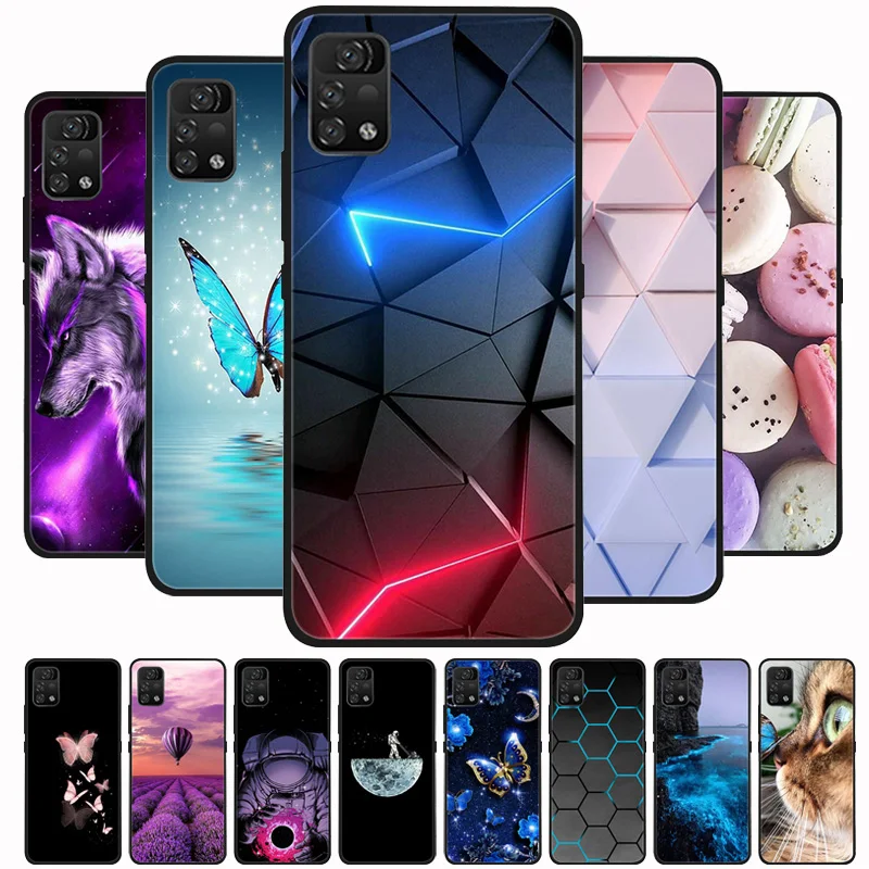 For UMIDIGI Bison Pro Case Luxury Silicon Back Cover Phone Case For UMIDIGI Bison X10 Pro Cases BisonX10 X 10 Soft bumper Funda