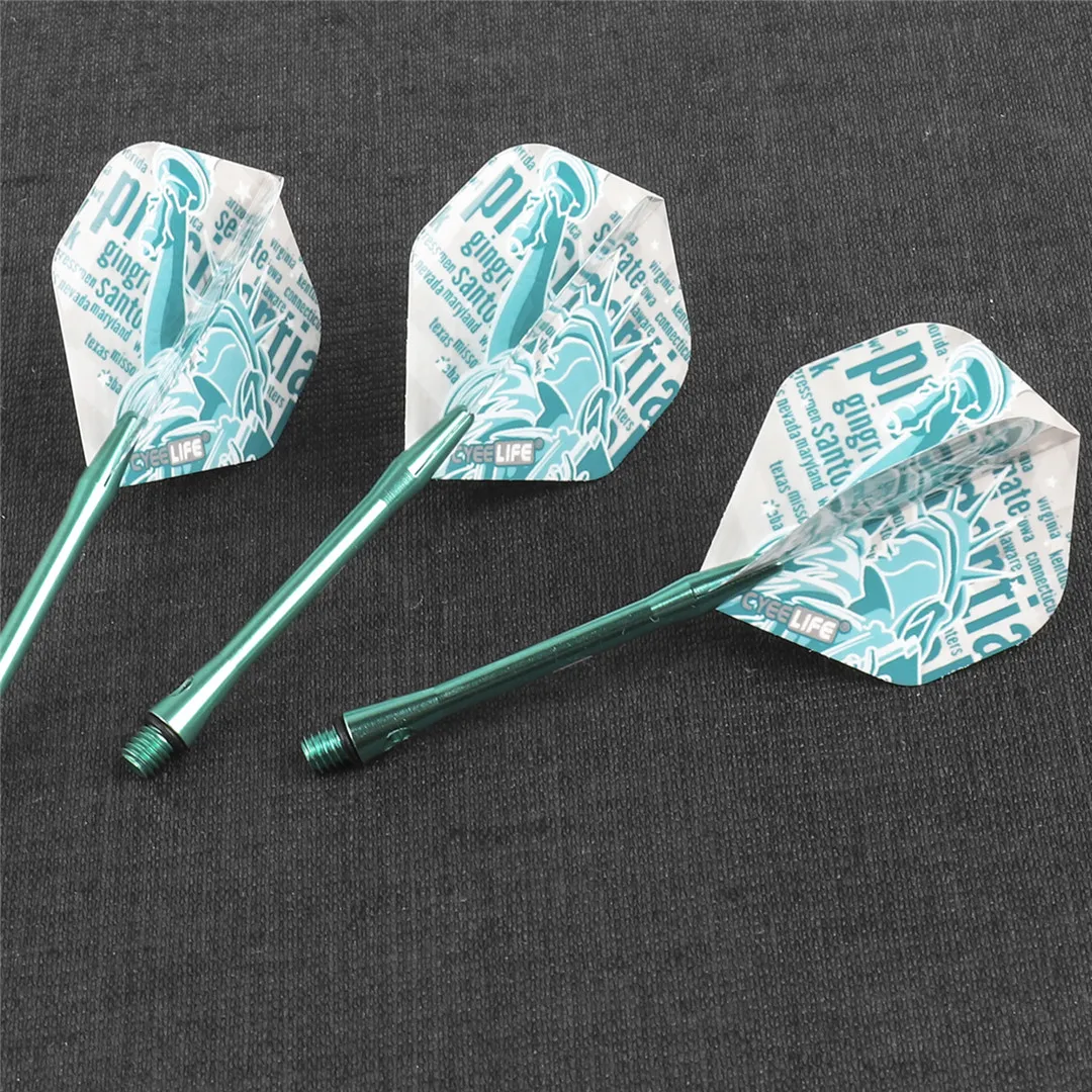 Cyeelife Dart Vluchten Meerdere Stijlen Kleurrijke 30Pcs Pet Darts Vluchten Nieuw Dart Accessoriesc 2D Standaard Dart Flights