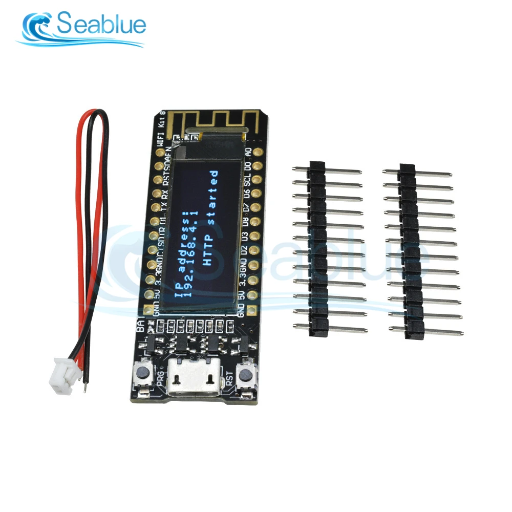 0.91 inch OLED Display ESP8266 WIFI Development Board 32MB Flash CP2014 NodeMcu Module For Arduino IOT Internet of Thing