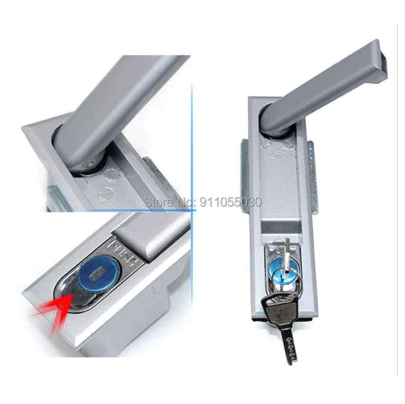 MS818 electrical box lock distribution box lock switch cabinet door lock fire box handle lock Steel cabinet lock MS490 1 PC