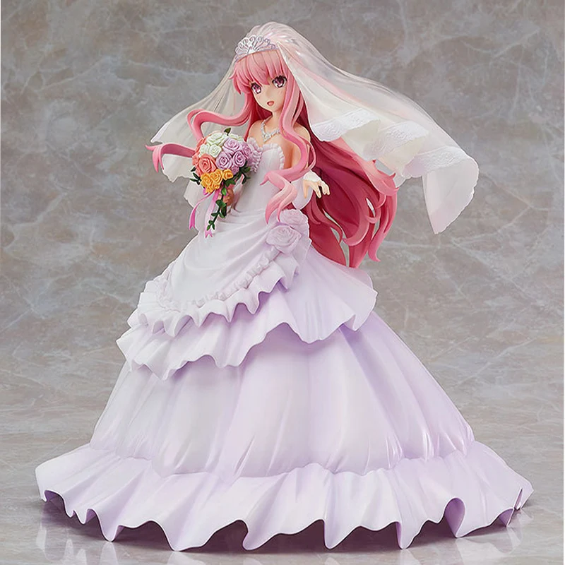 

Amine Zero Tsukaima Louise Francoise Le Blanc De La Valliere Wedding dress Boxed Static Action Figure Toys